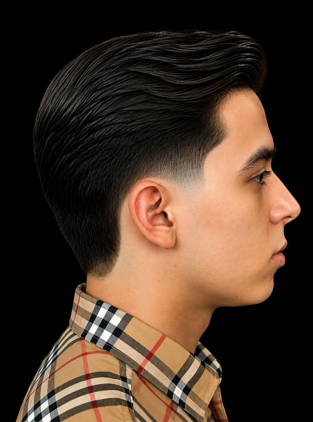 Precision taper fade at Icon Barbershop Amsterdam